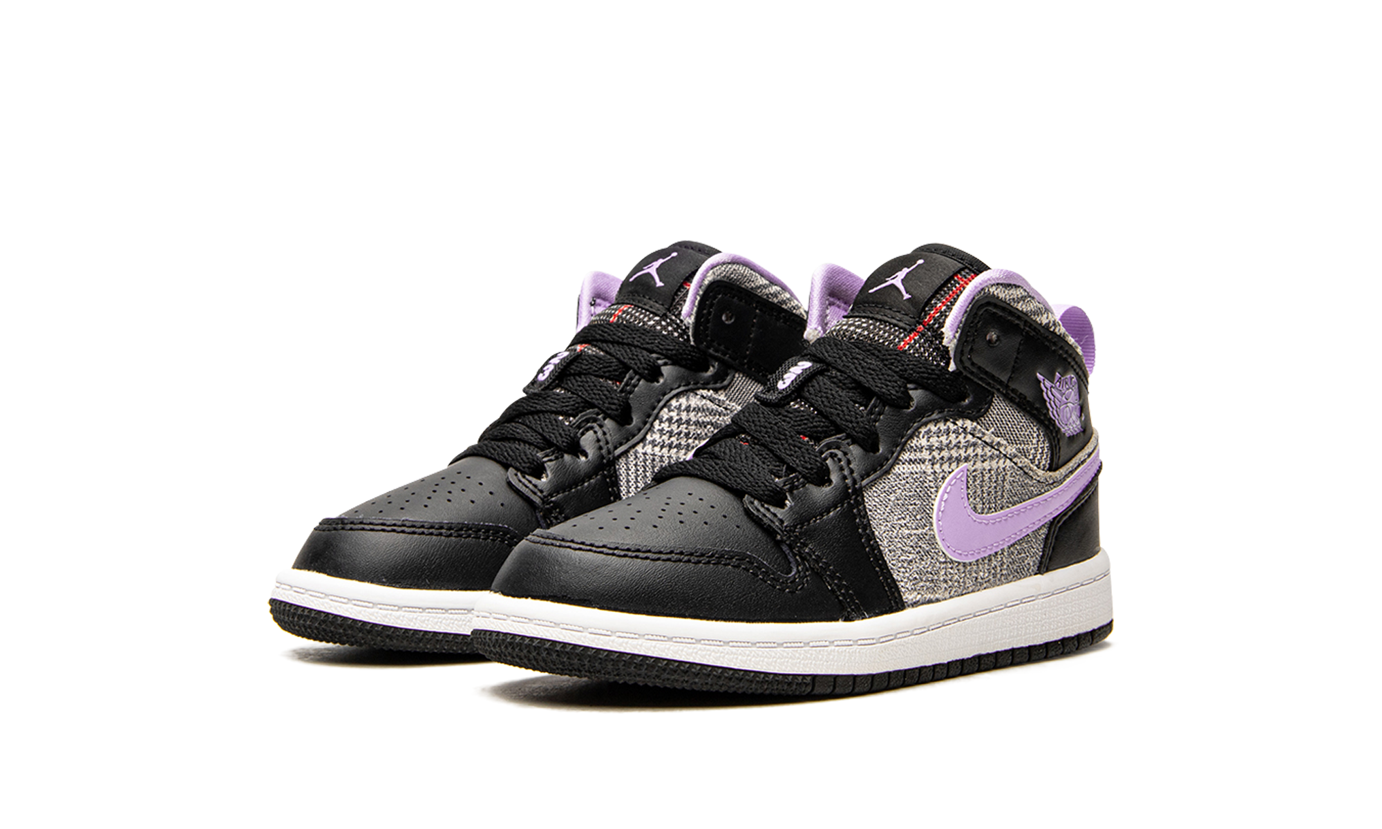 Air Jordan 1 Mid SE PS "Houndstooth" DC7227 015
