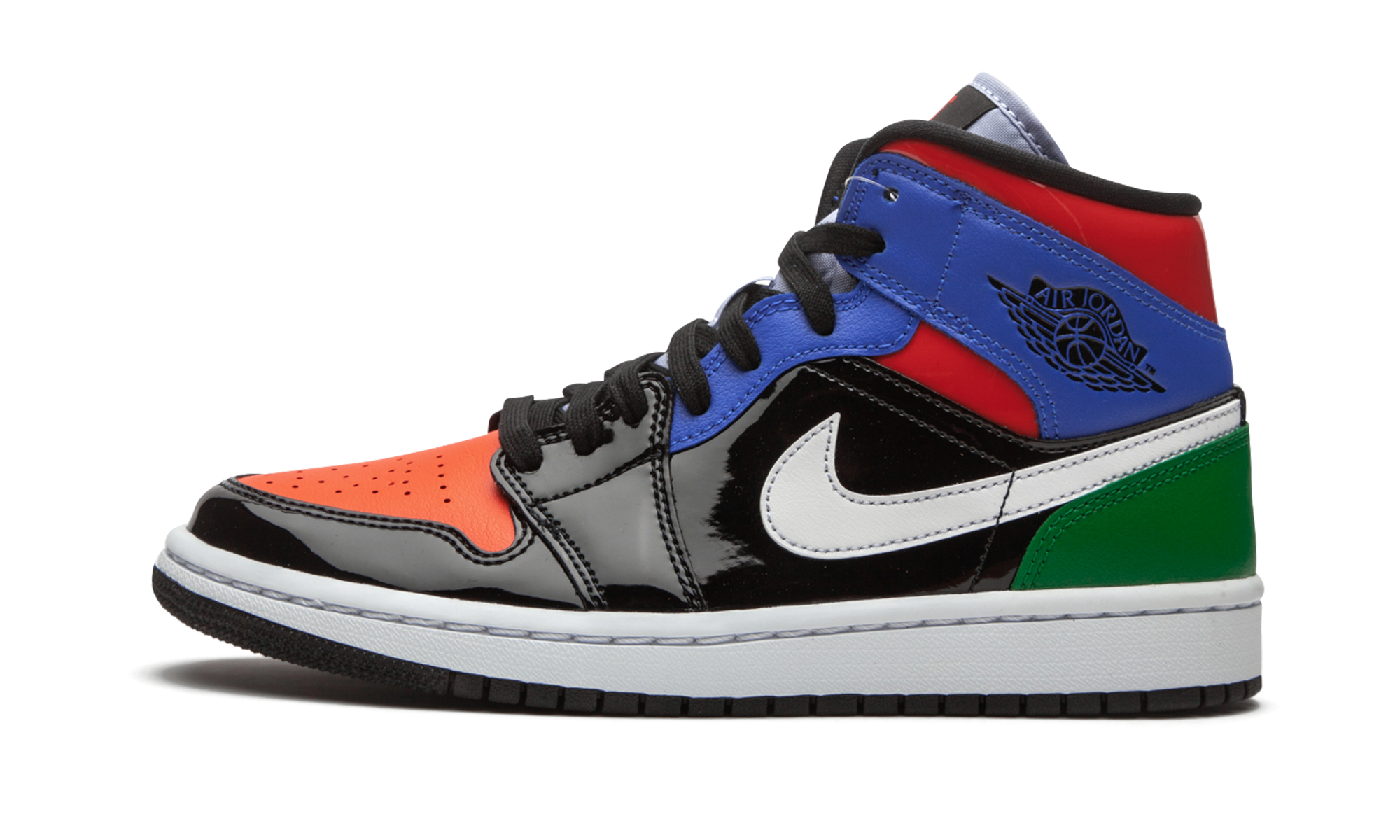 AIR JORDAN 1 MID SE WMNS "Multicolor Patent" CV5276 001
