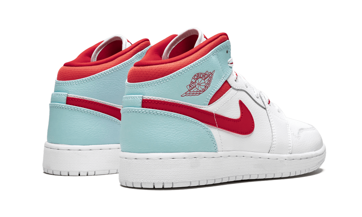 Air Jordan 1 Mid GS "Topaz Mist" 555112 104