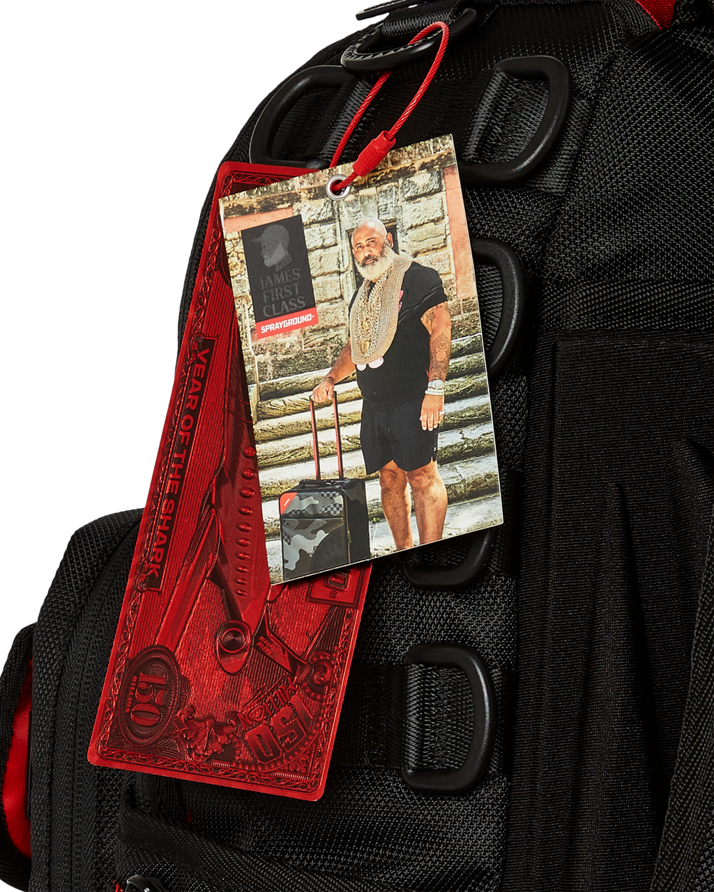 JAMES FIRST CLASS GLOBAL FLAGS SPECIAL OPS CARGO BACKPACK