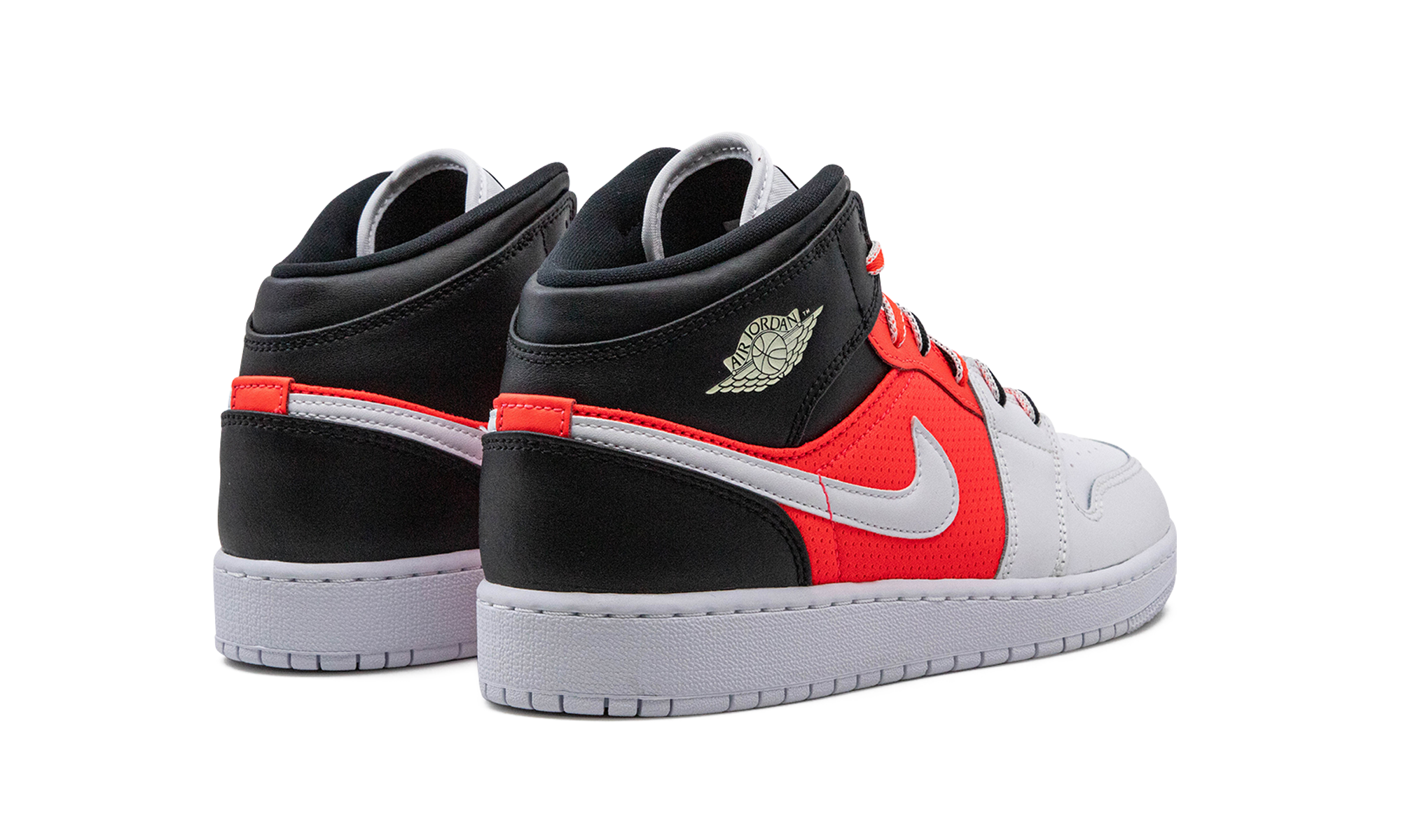 Air Jordan 1 Mid SE GS "White Infrared" FB4417 016