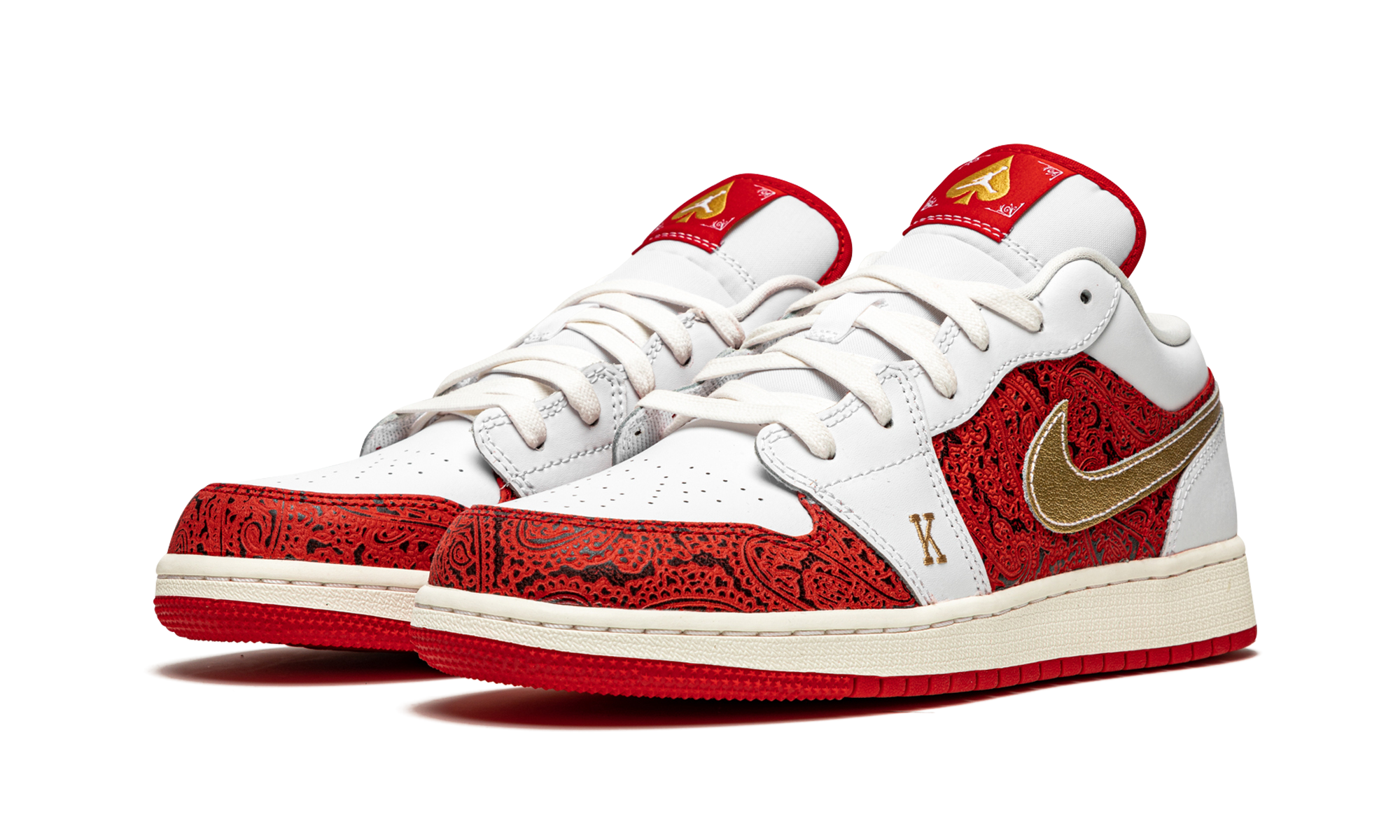 Air Jordan 1 Low SE GS "Spades" DJ5186 100