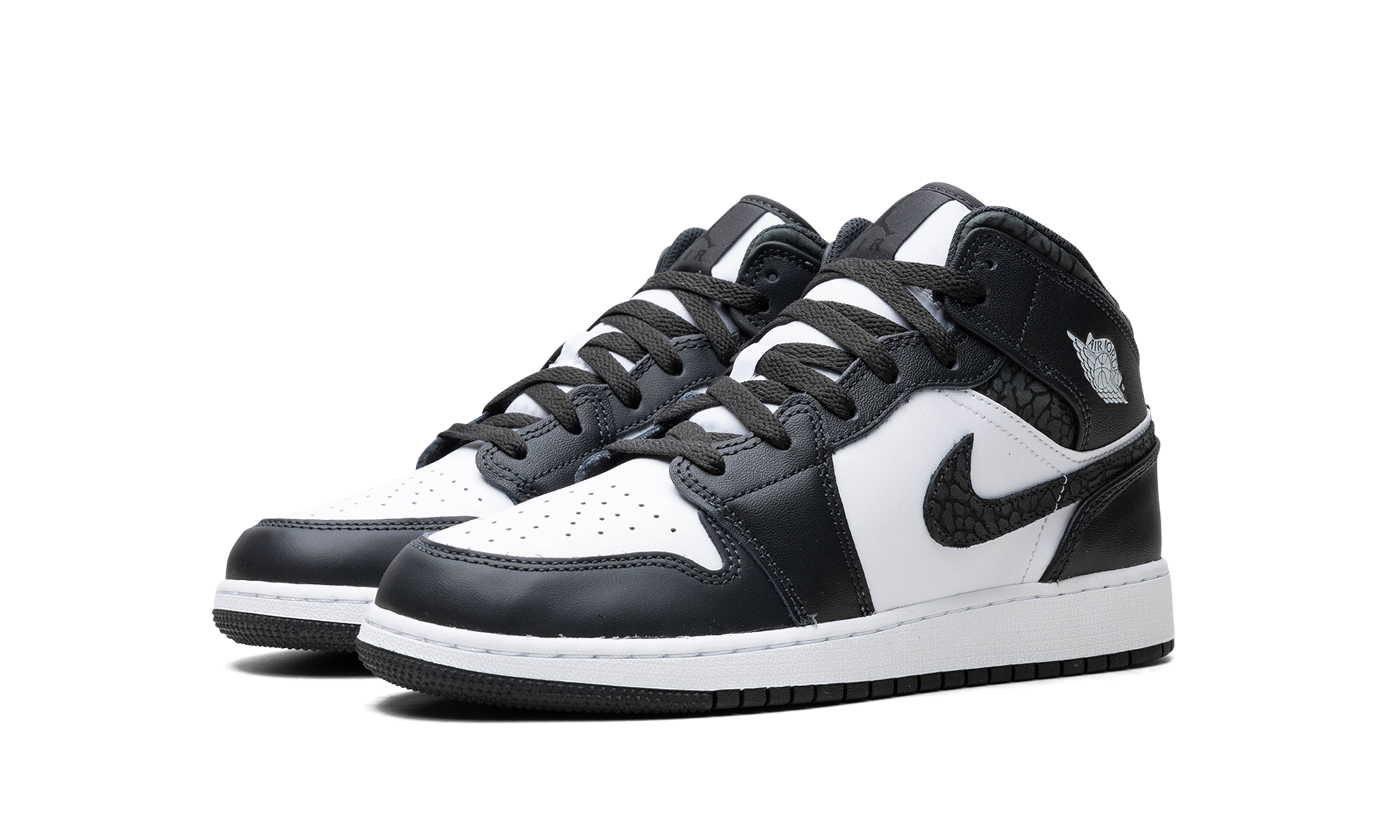 Air Jordan 1 Mid GS "Panda Elephant" FB9909 001
