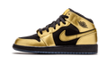 Air Jordan 1 Mid GS "Metallic Gold Coin" 555112 905