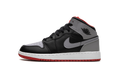 AIR JORDAN 1 MID GS "Black Grey Red" DQ8423 006