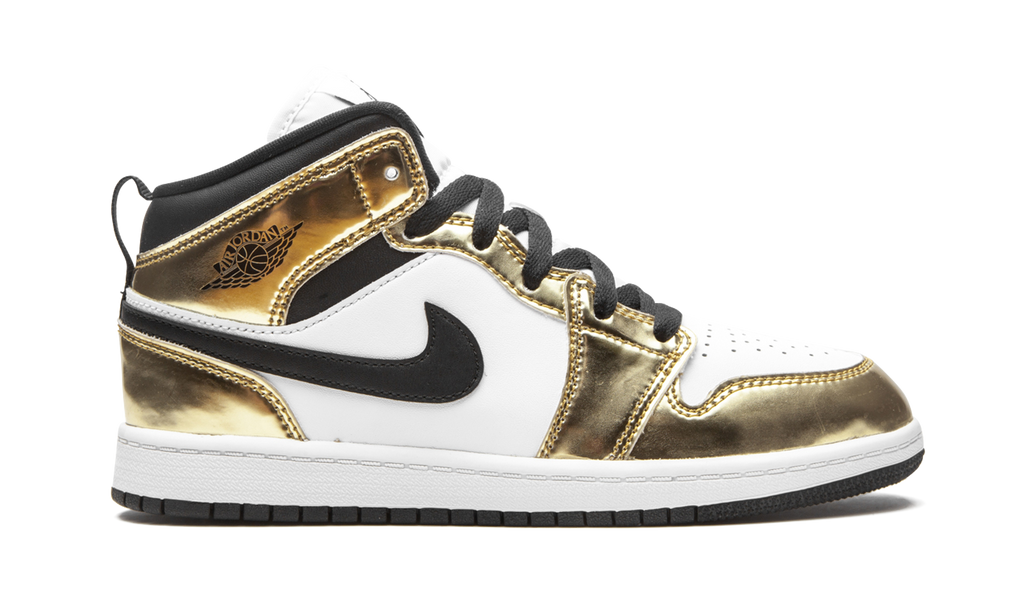 AIR JORDAN 1 MID SE PS "Metallic Gold" DC1422 700