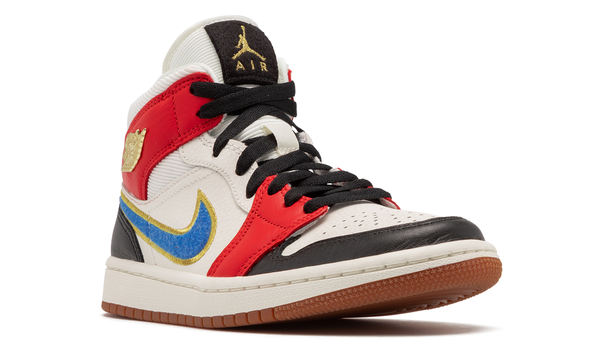AIR JORDAN 1 MID SE WMNS "Let(Her)Man" DC1426 100