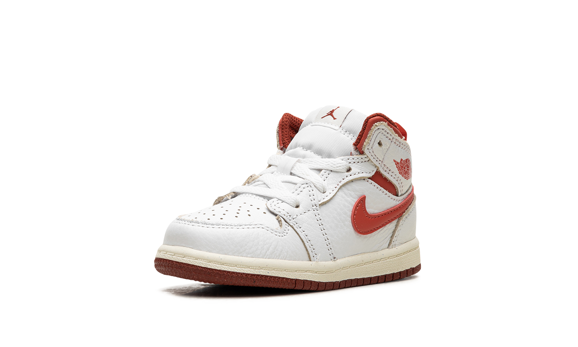Air Jordan 1 Mid SE TD "White Dune Red" FJ3466 160
