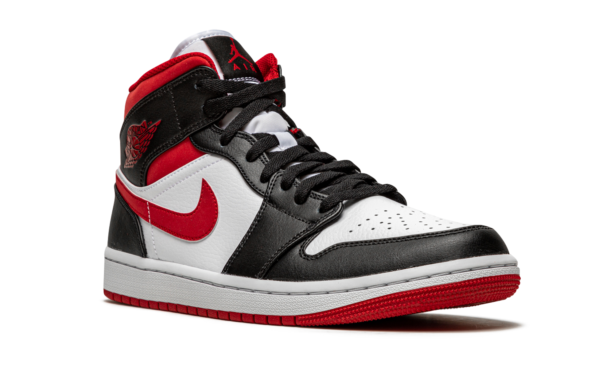 Air Jordan 1 Mid "Metallic Red" 554724 122