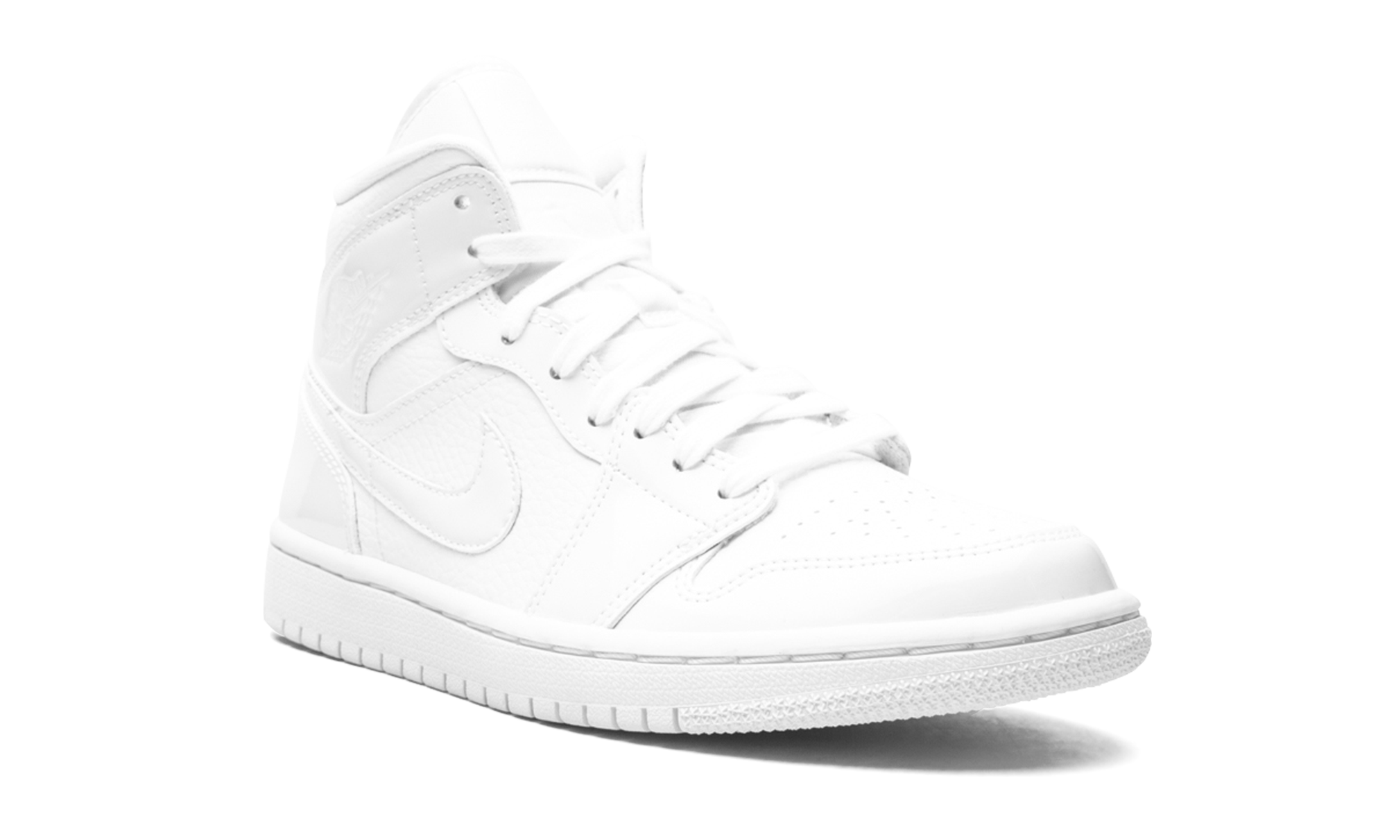 AIR JORDAN 1 MID WMNS "Triple White" BQ6472 100