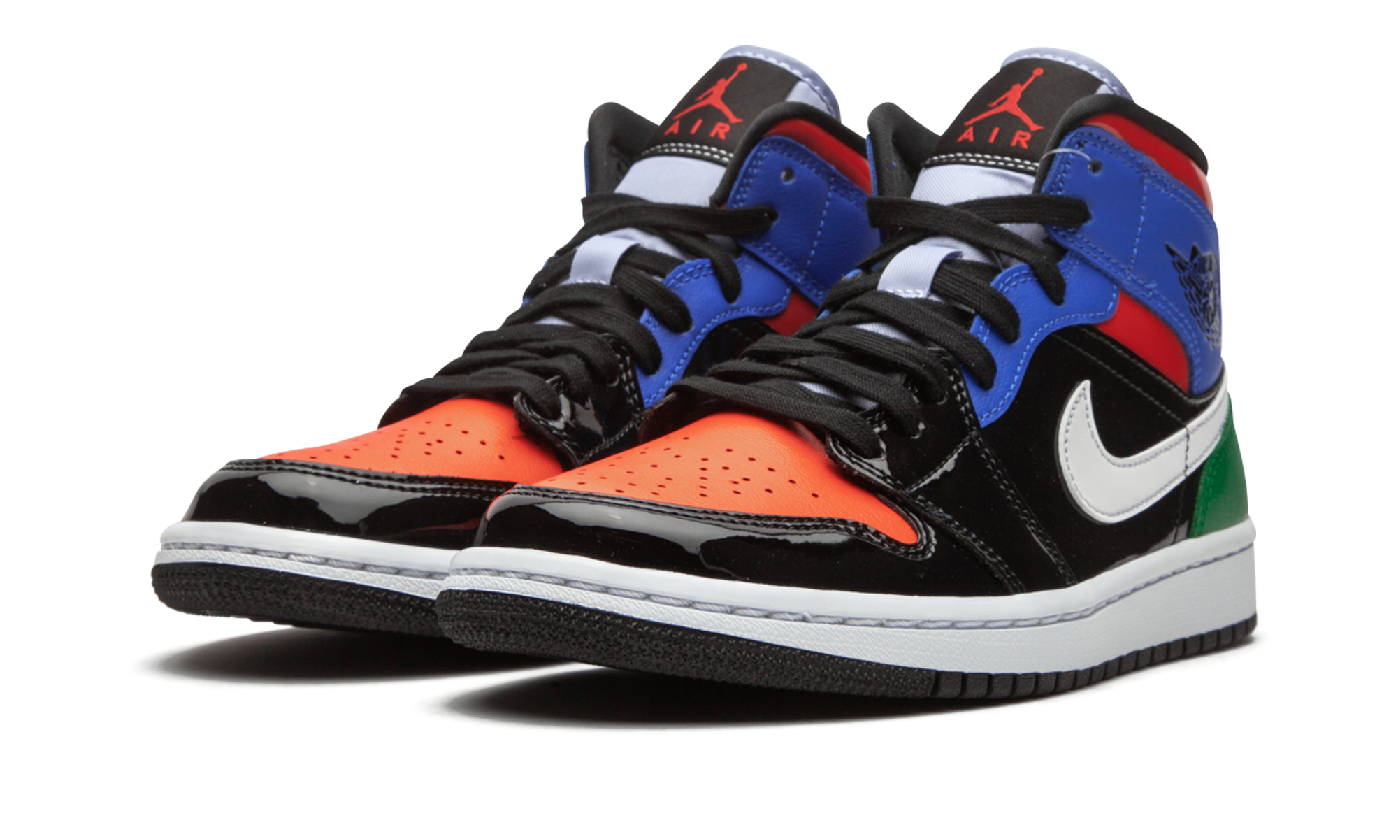 AIR JORDAN 1 MID SE WMNS "Multicolor Patent" CV5276 001