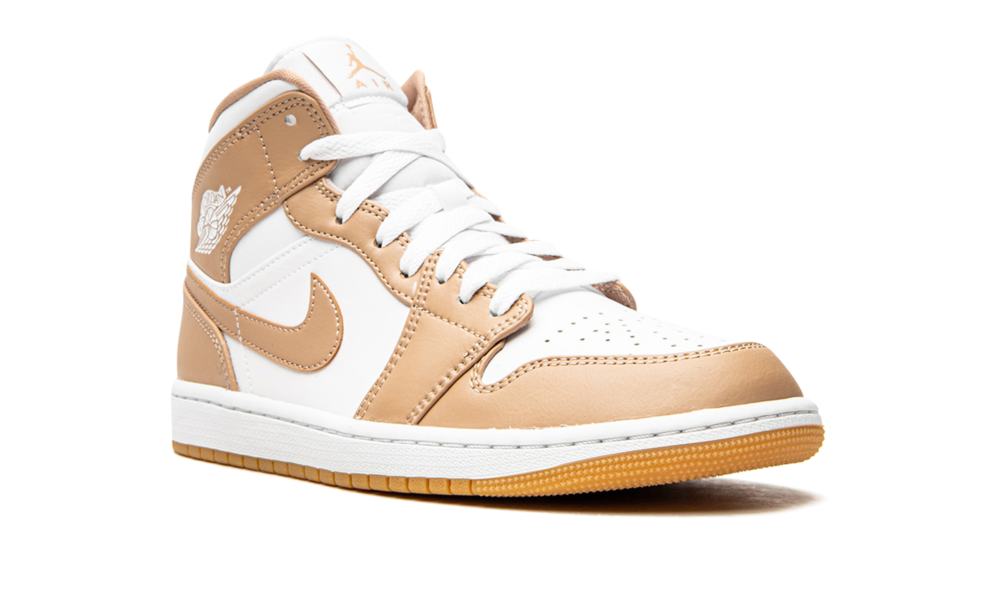 Air Jordan 1 Mid "Tan / Gum" 554724 271