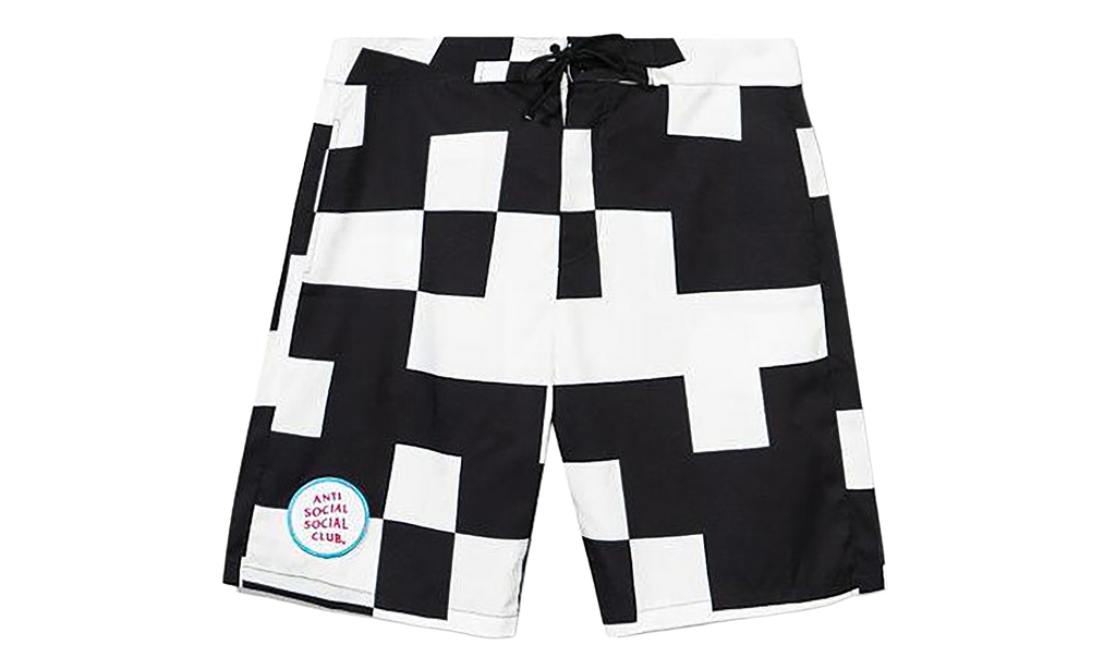 Kook Boardshorts "Black / White" AS0241