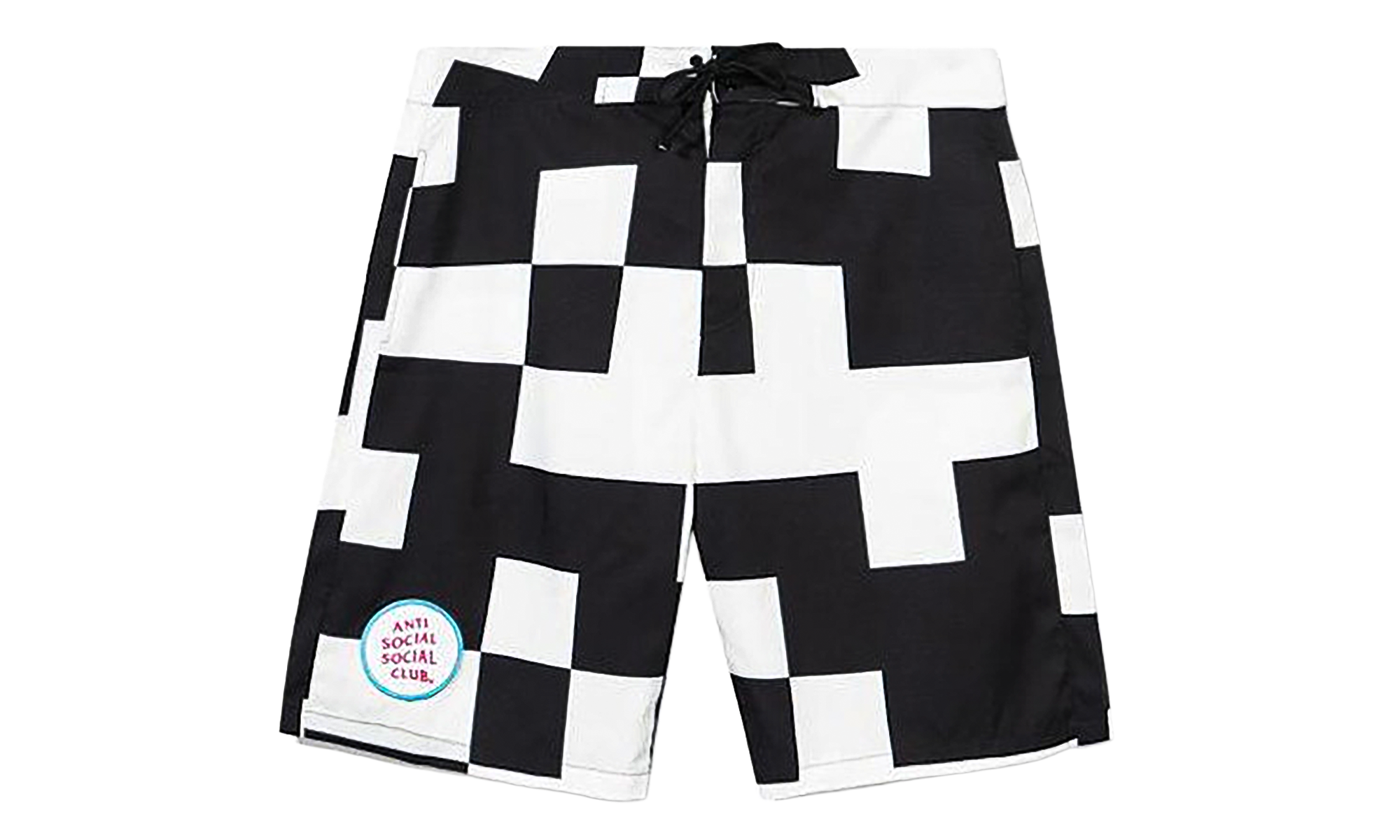 Kook Boardshorts "Black / White" AS0241