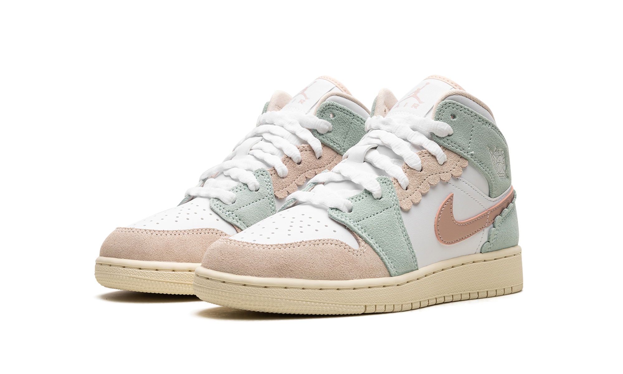 Air Jordan 1 Mid GS "Pink Oxford" DZ5361 100