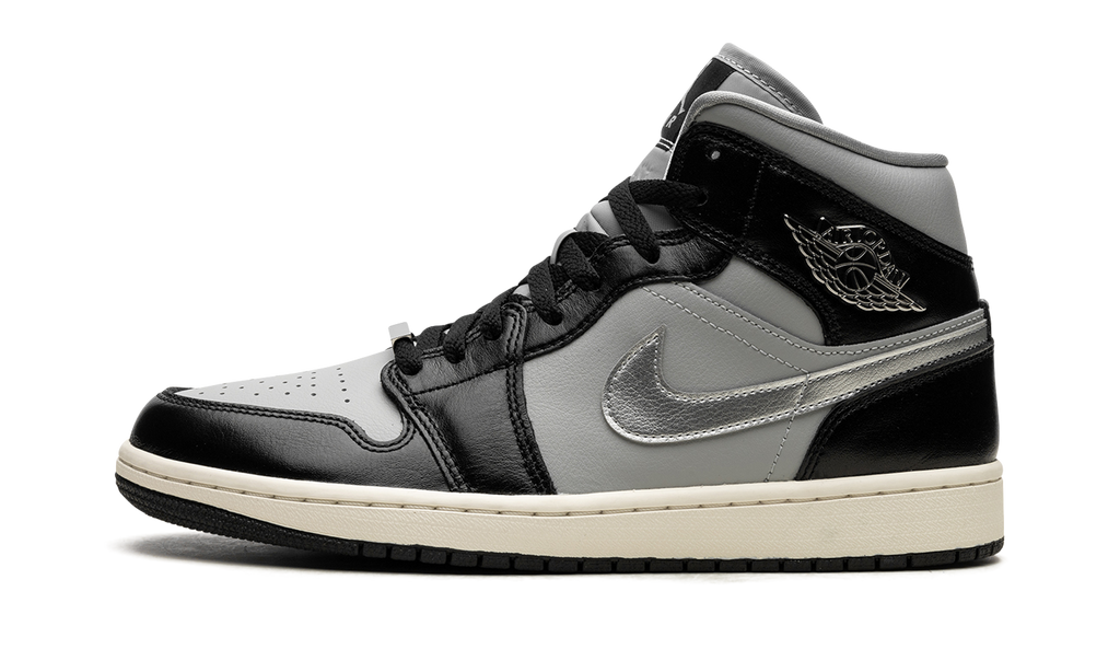 AIR JORDAN 1 MID SE WMNS "Black Chrome" FB9892 002