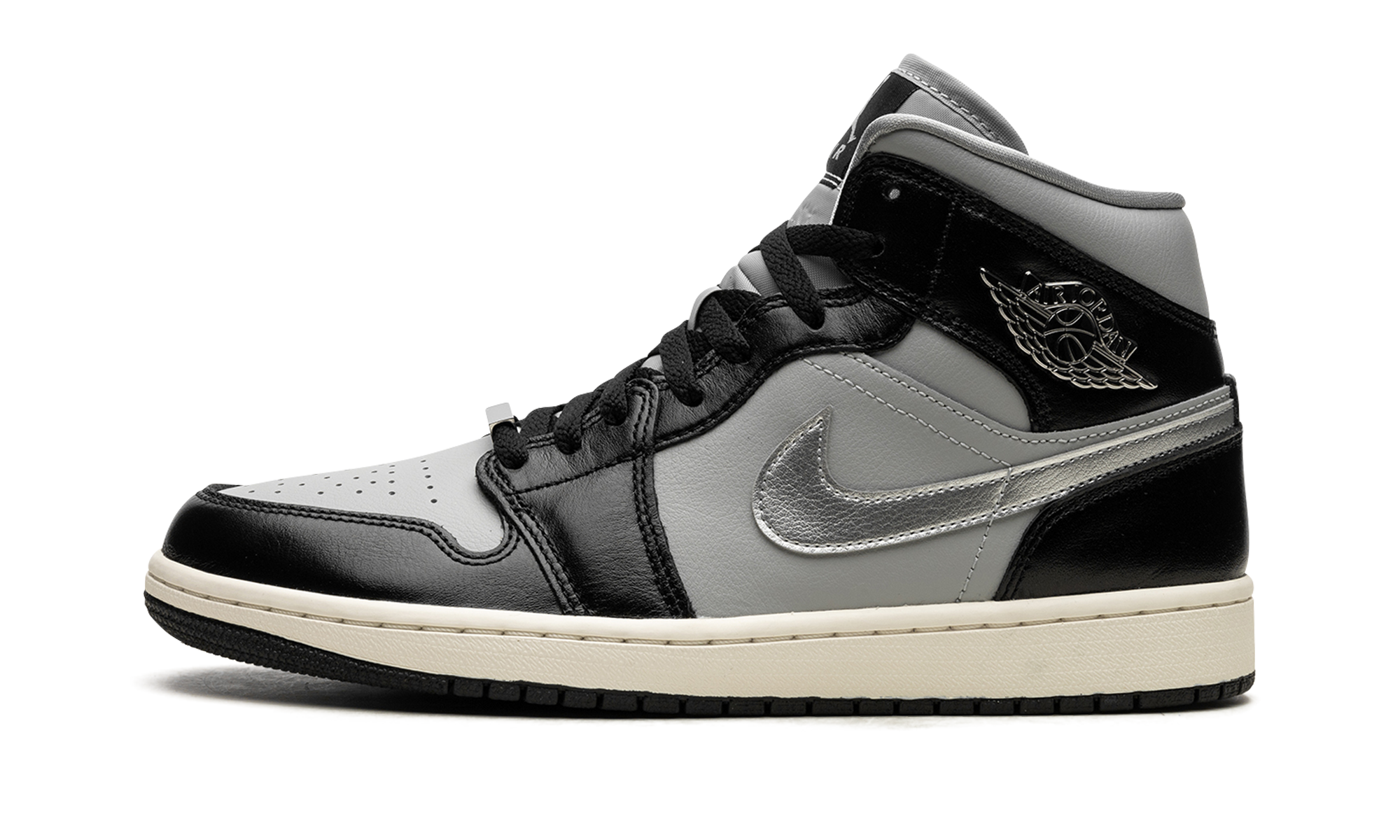 AIR JORDAN 1 MID SE WMNS "Black Chrome" FB9892 002