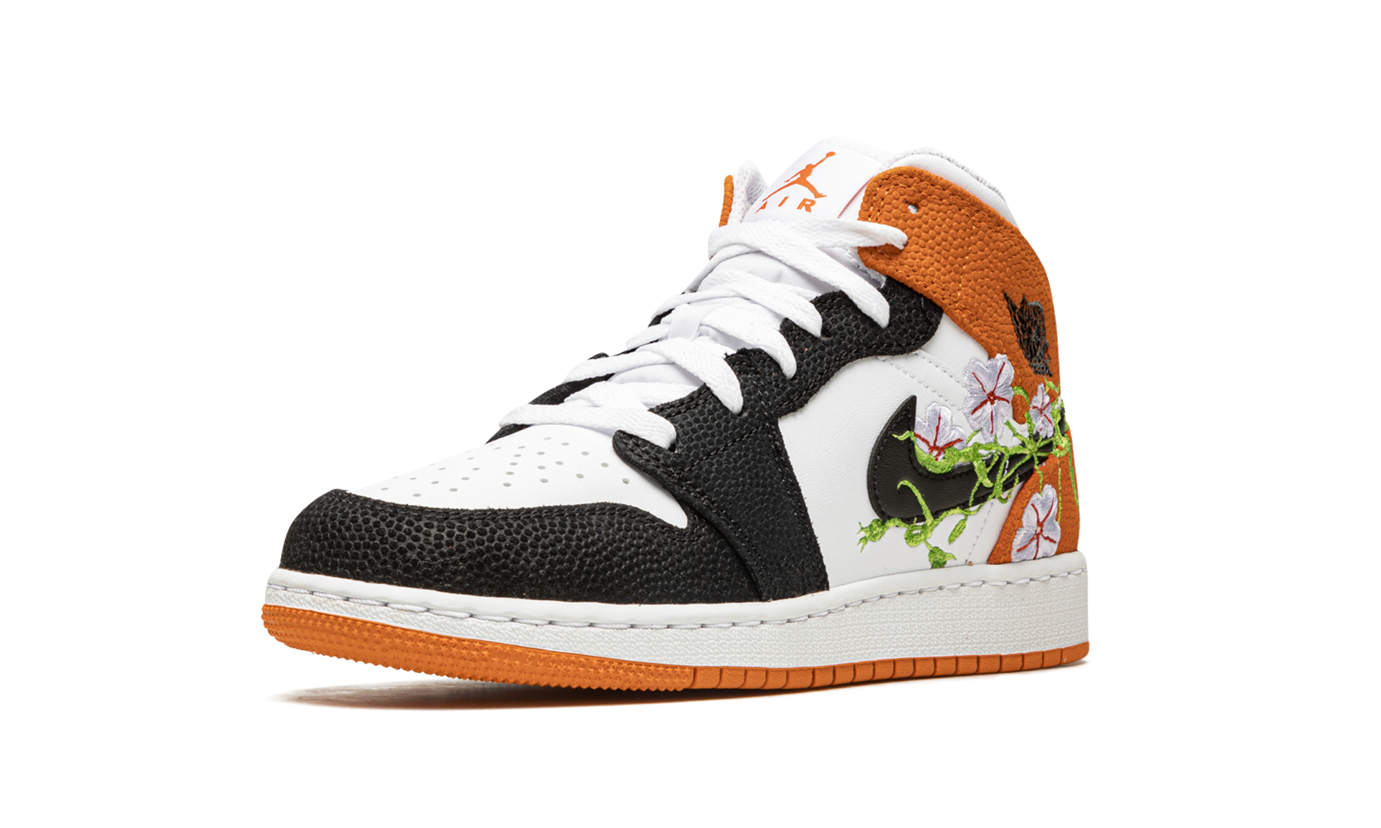 Air Jordan 1 Mid GS "Basketball Blossom" DQ8390 100