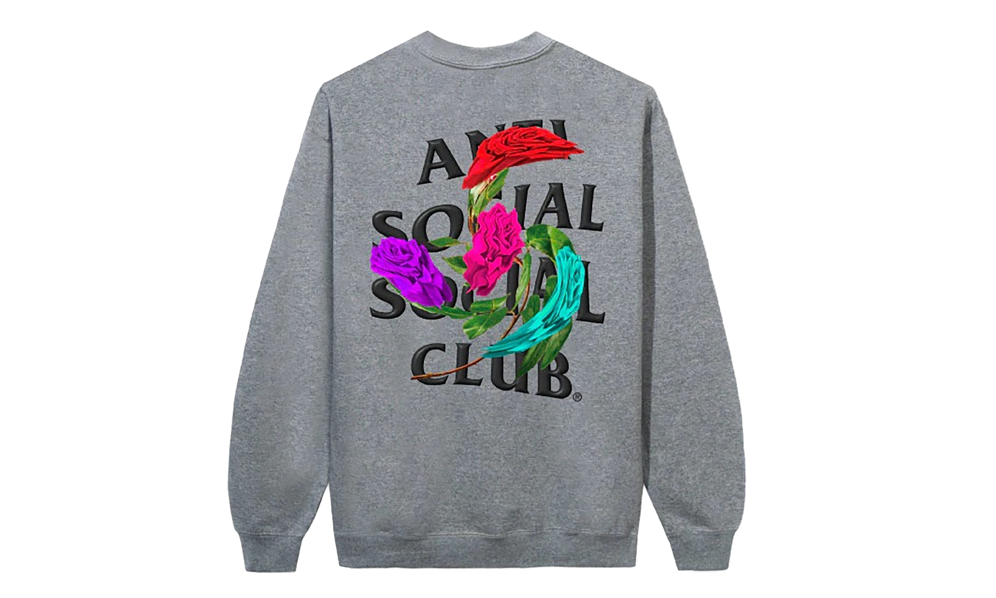 Thorns Crewneck Sweatshirt "Heather Grey" ASSC048