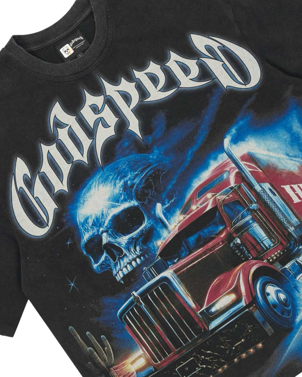 Godspeed Interstate Fate Tee Black