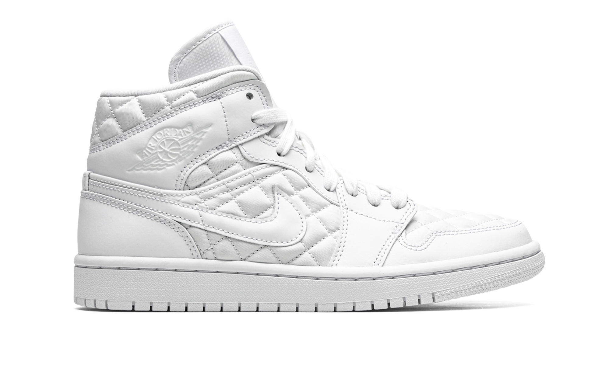 AIR JORDAN 1 MID WMNS "Quilted White" DB6078 100