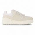 LV Maxi Trainers with Swarovski Crystals White