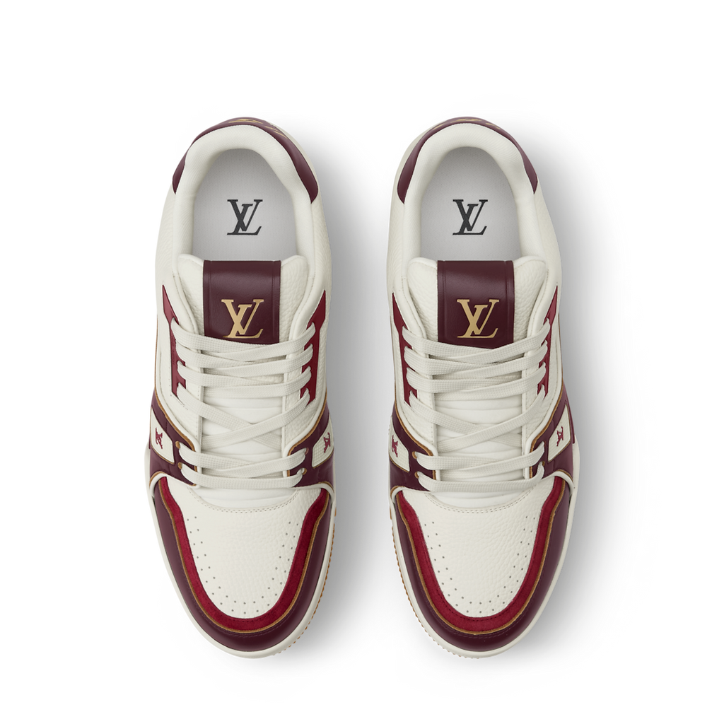 LV Trainer 'Bordeaux Red'