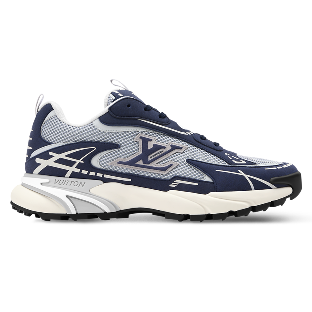 LV Tatic Runner Sneaker Blue