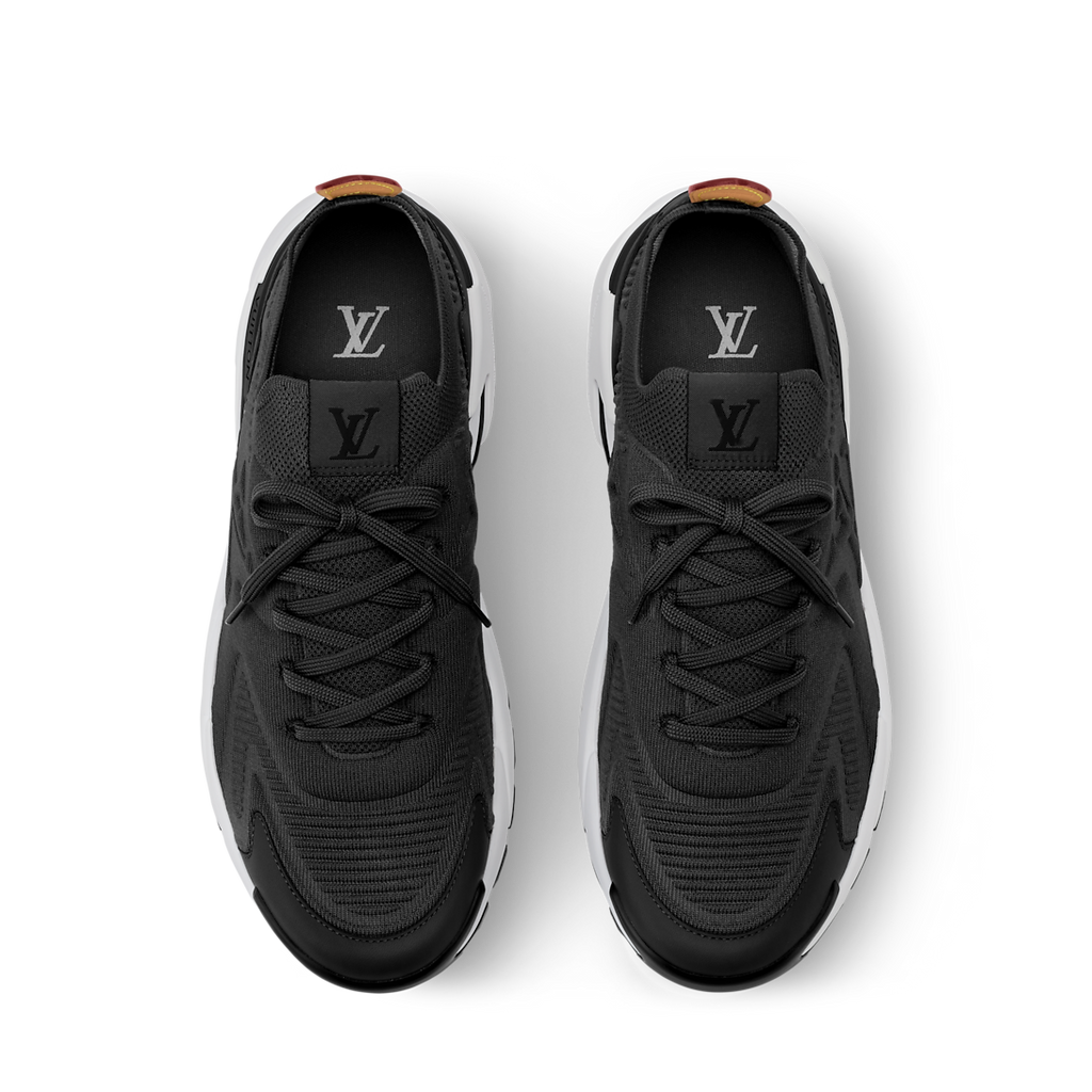 LV Tatic Knit Sneaker Black / White