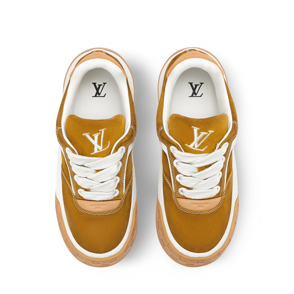 LV Tilted Sneaker Cognac Brown