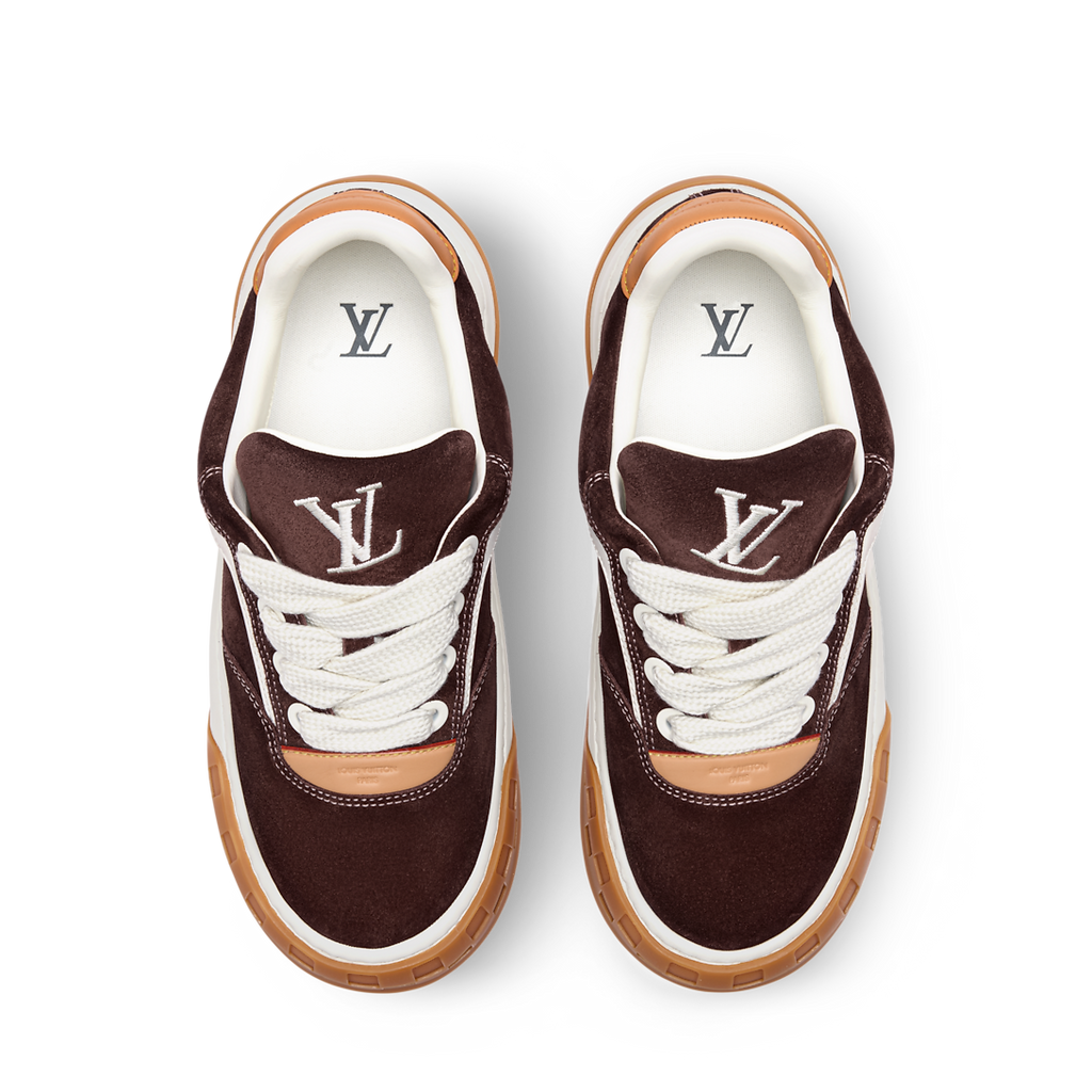 LV Tilted Sneaker Brown