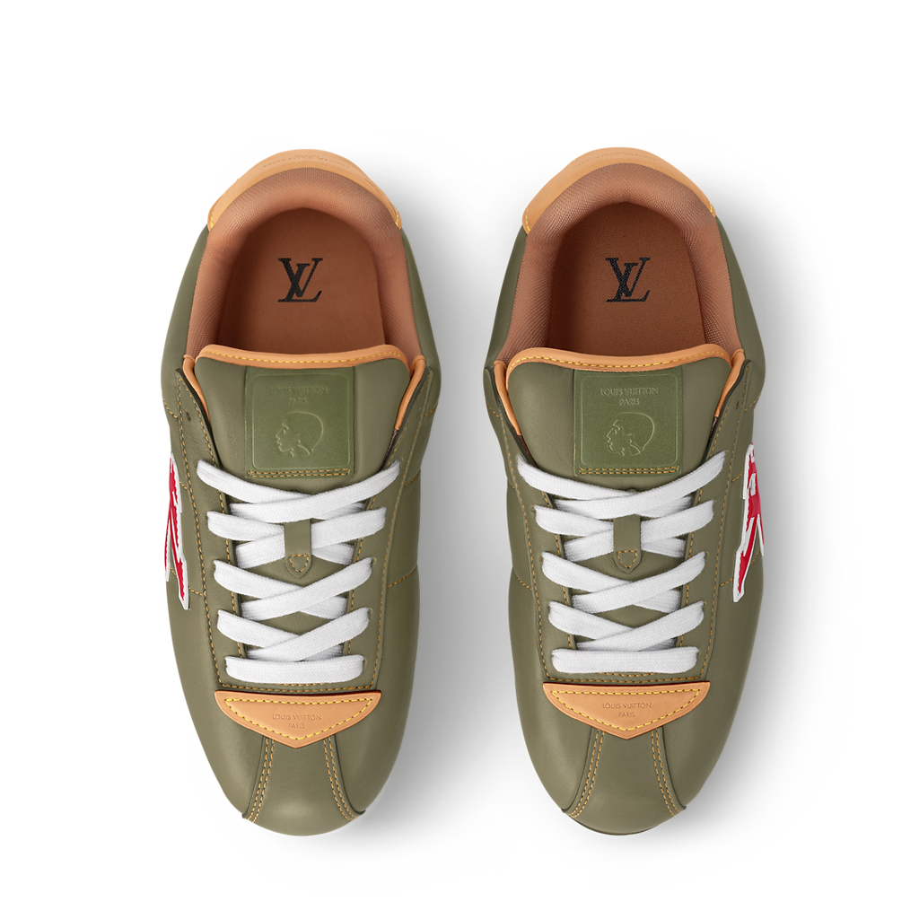 LV Buttersoft Sneaker Khaki Green