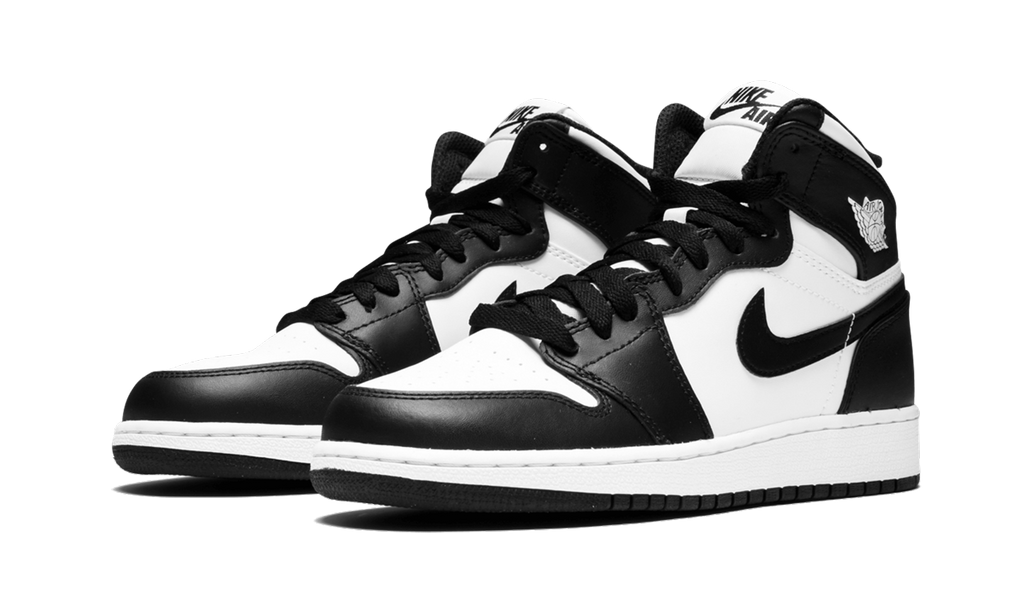 Air Jordan 1 Retro High OG GS "Black White" 575441 010