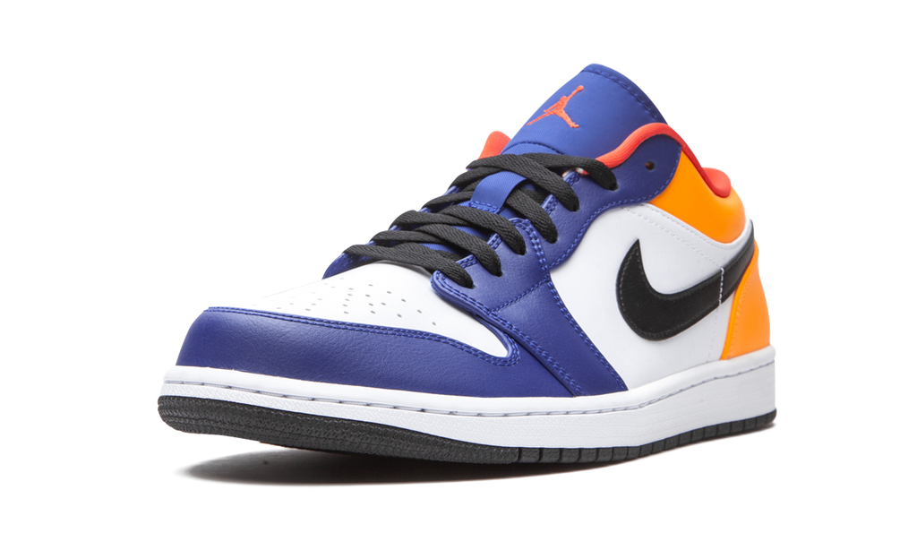 Air Jordan 1 Low "Deep Royal / Yellow" 553558 123