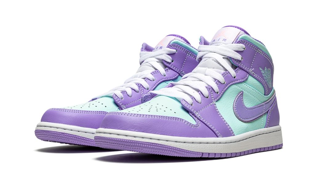 Air Jordan 1 Mid "Purple Pulse / Glacier Blue" 554724 500