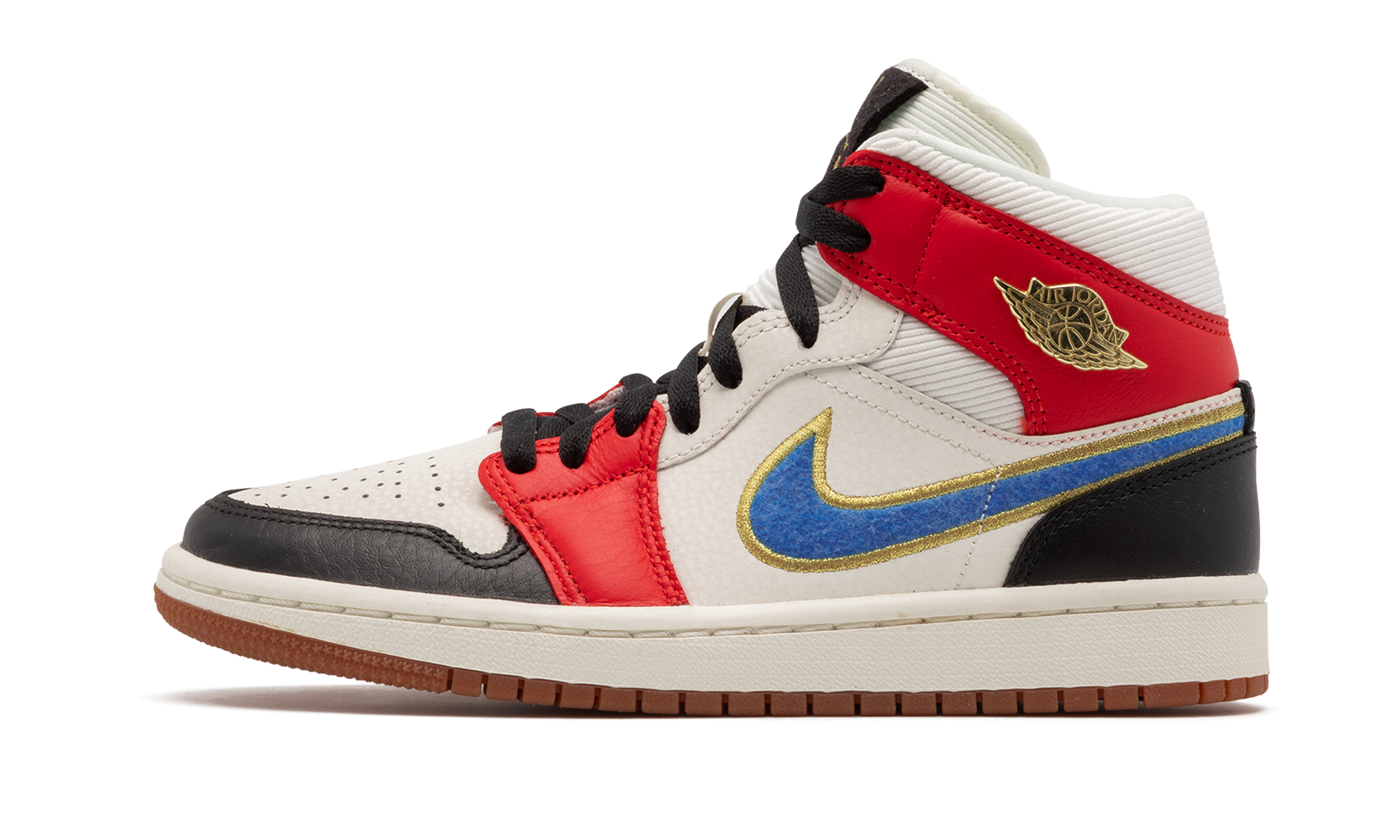 AIR JORDAN 1 MID SE WMNS "Let(Her)Man" DC1426 100