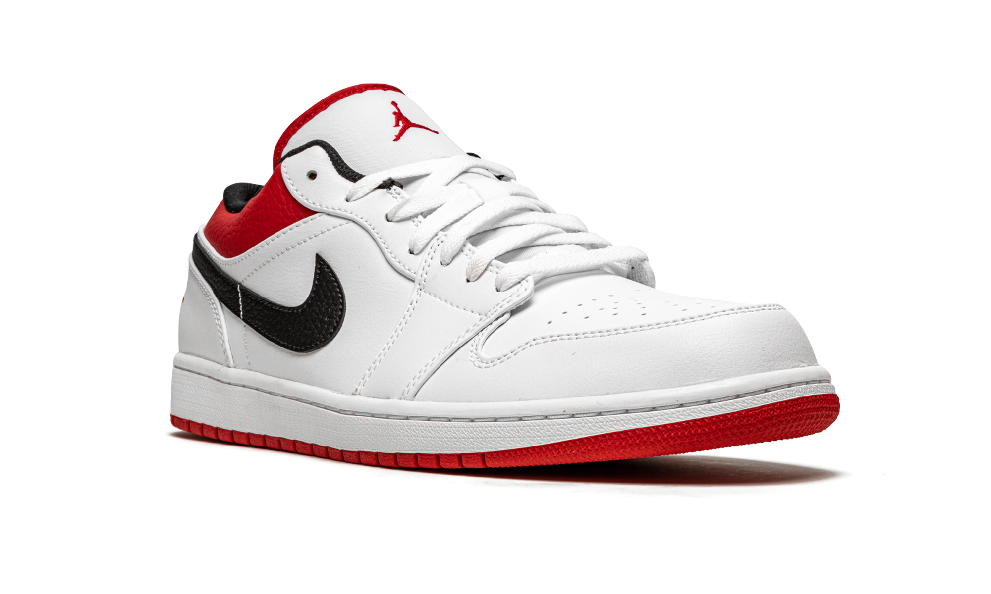 Air Jordan 1 Low "White University Red" 553558 118