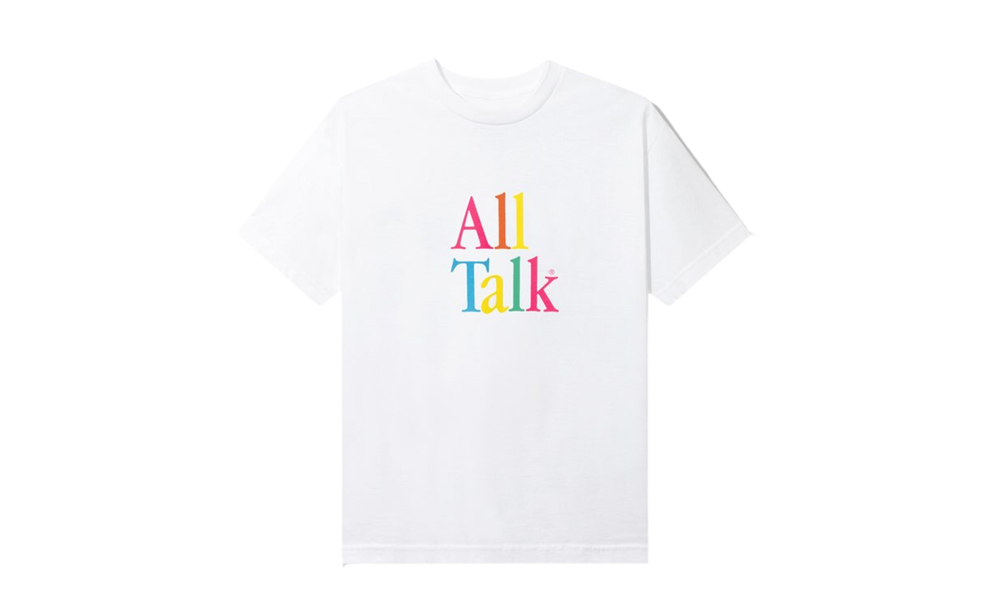 All Talk Tee "White/Multi - FW21 Collection" ASSCFW21 034