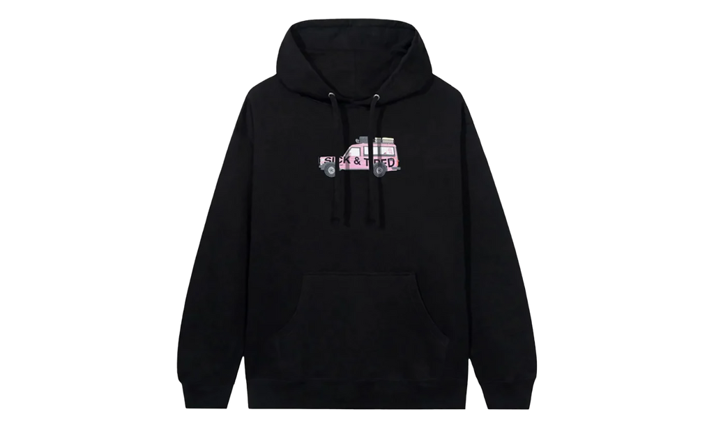 Anti Social Social Club Everyone In LA Hoodie "BLACK" EVER01