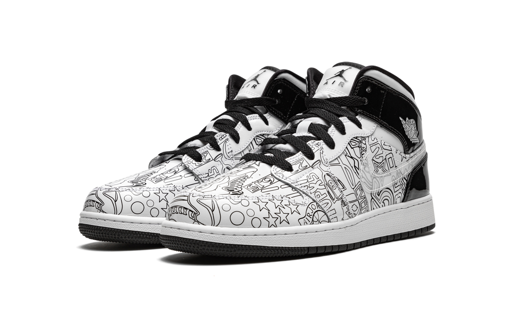 Air Jordan 1 MID SE GS "DIY" DC4099 100