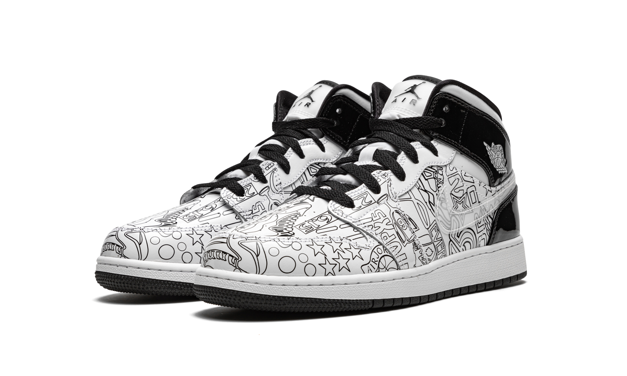 Air Jordan 1 MID SE GS "DIY" DC4099 100