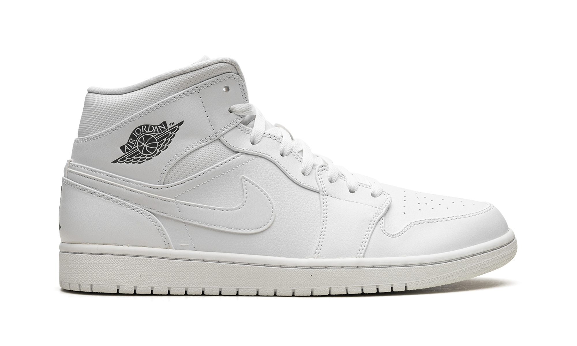 Air Jordan 1 Mid "White / Cool Grey" 554724 102