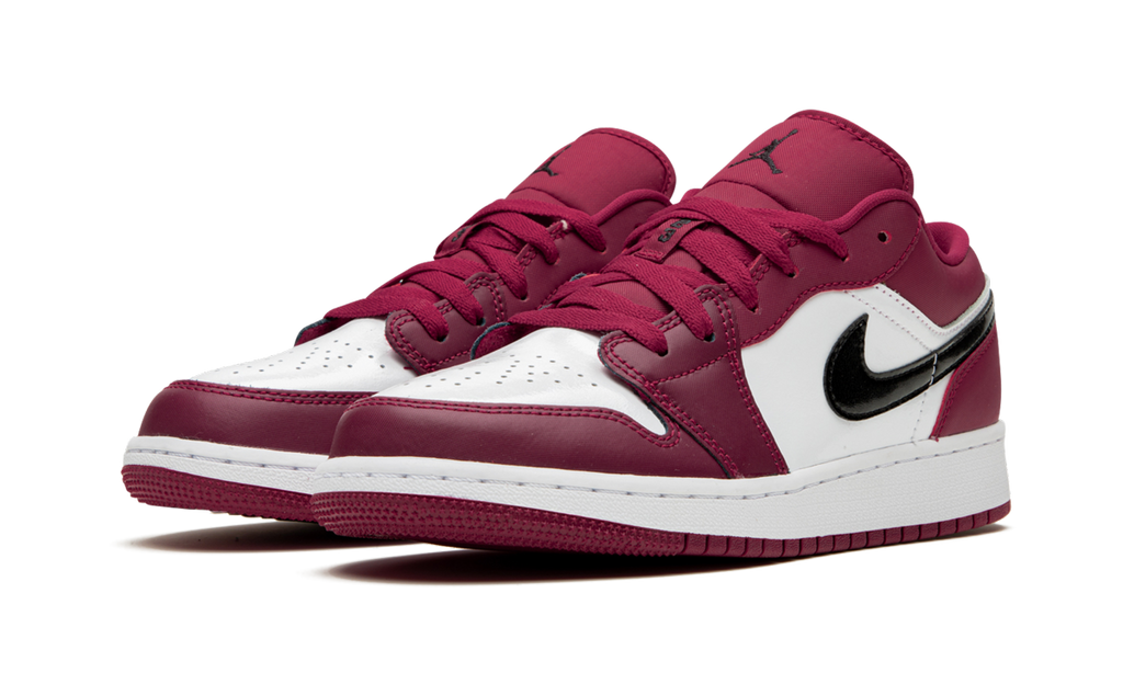 Air Jordan 1 Low GS "Noble Red" 553560 604