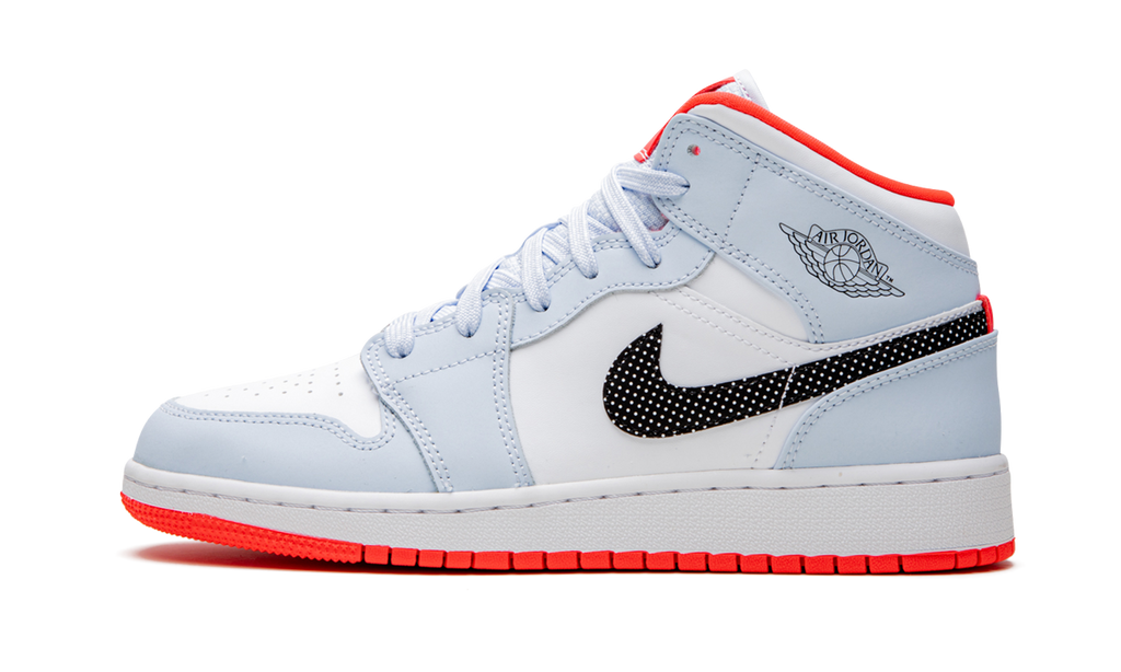 Air Jordan 1 Mid GS "Polka Dot" 555112 400