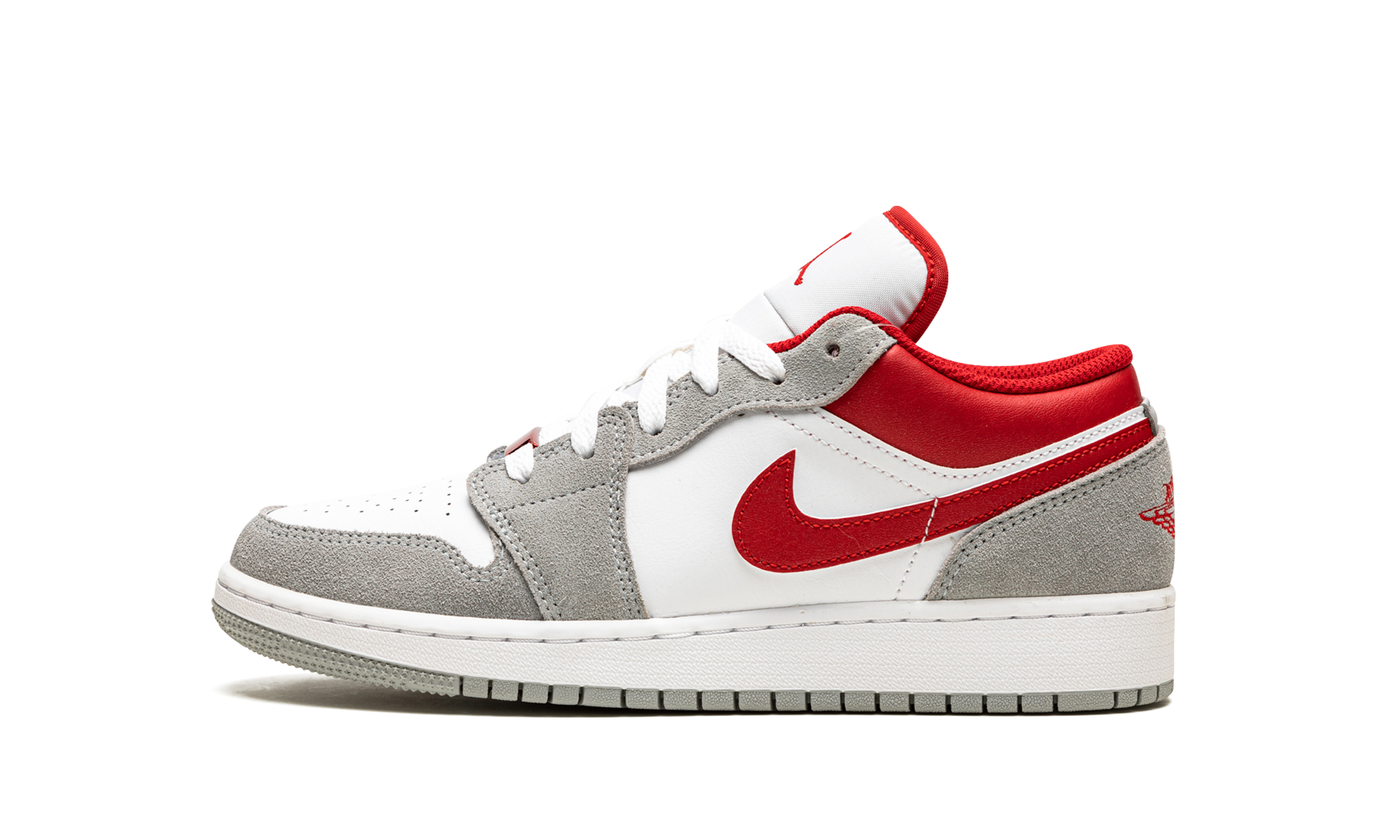 Air Jordan 1 Low SE GS "Smoke Grey Gym Red" DM0589 016