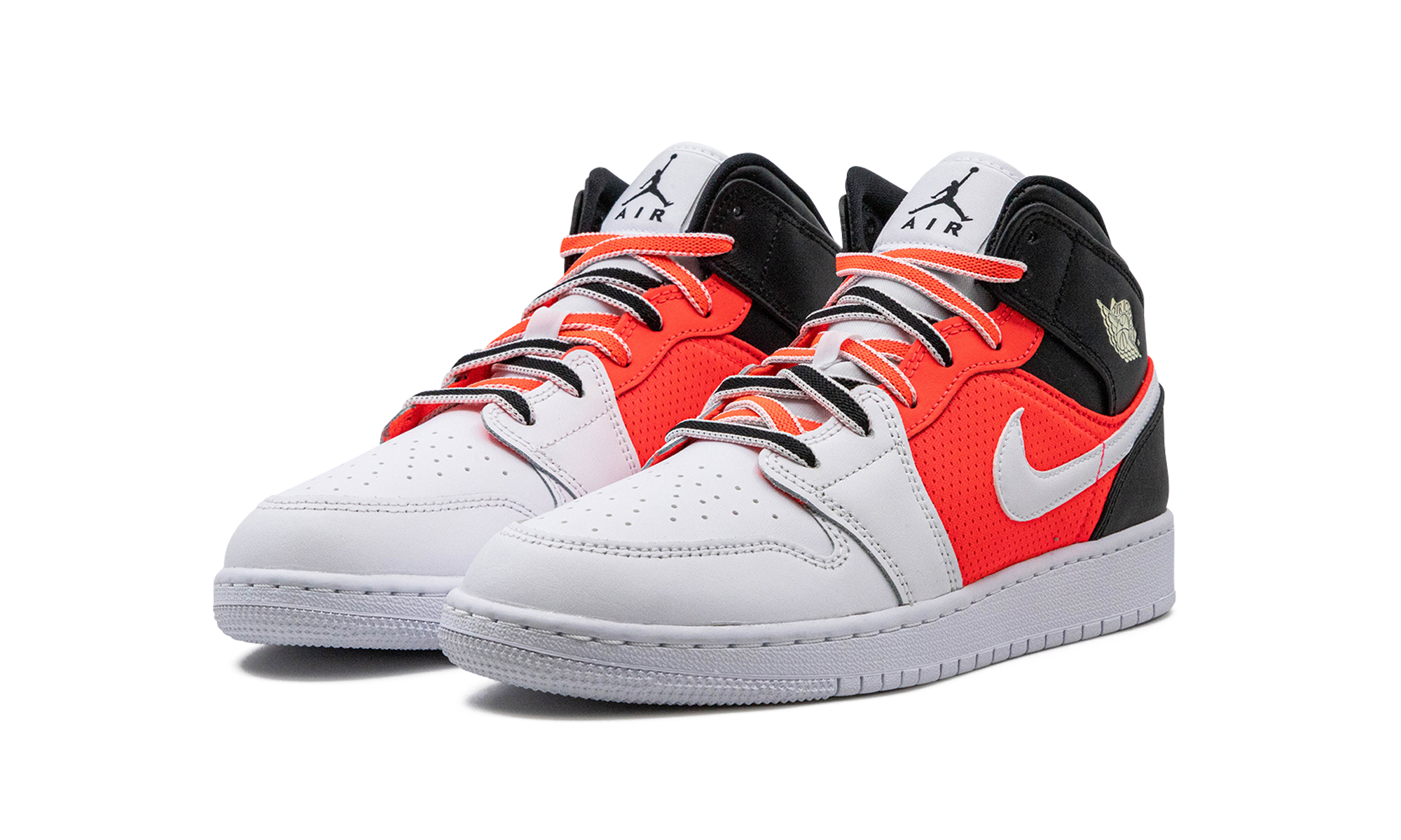 Air Jordan 1 Mid SE GS "White Infrared" FB4417 016