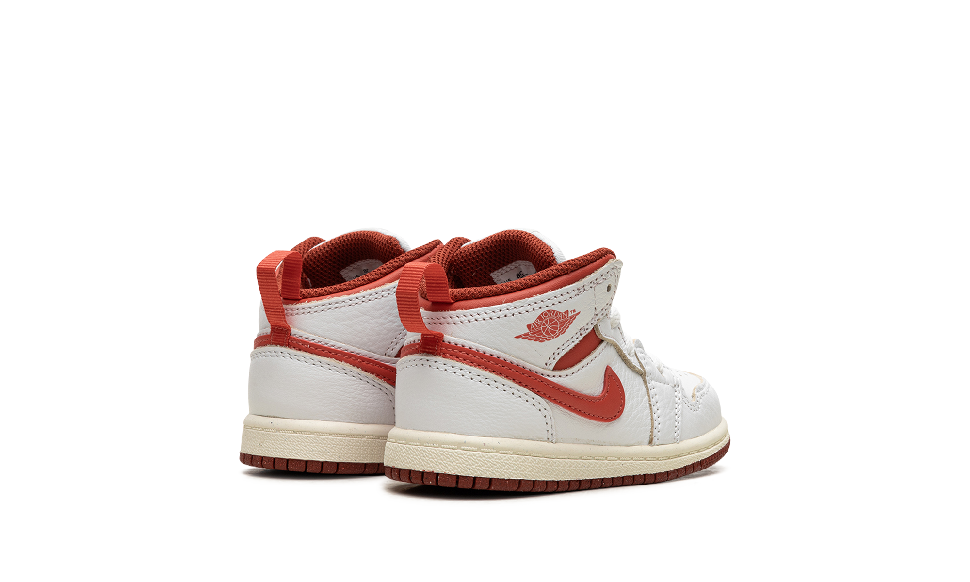Air Jordan 1 Mid SE TD "White Dune Red" FJ3466 160