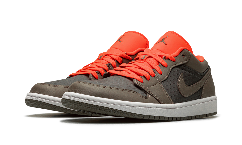 AIR JORDAN 1 LO SE WMNS "Black / Olive/ Bright Crimson" DQ6076 002