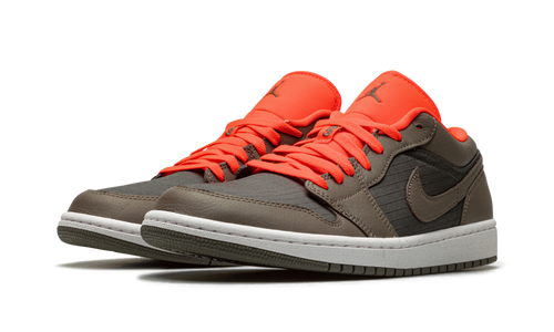 AIR JORDAN 1 LO SE WMNS "Black / Olive/ Bright Crimson" DQ6076 002