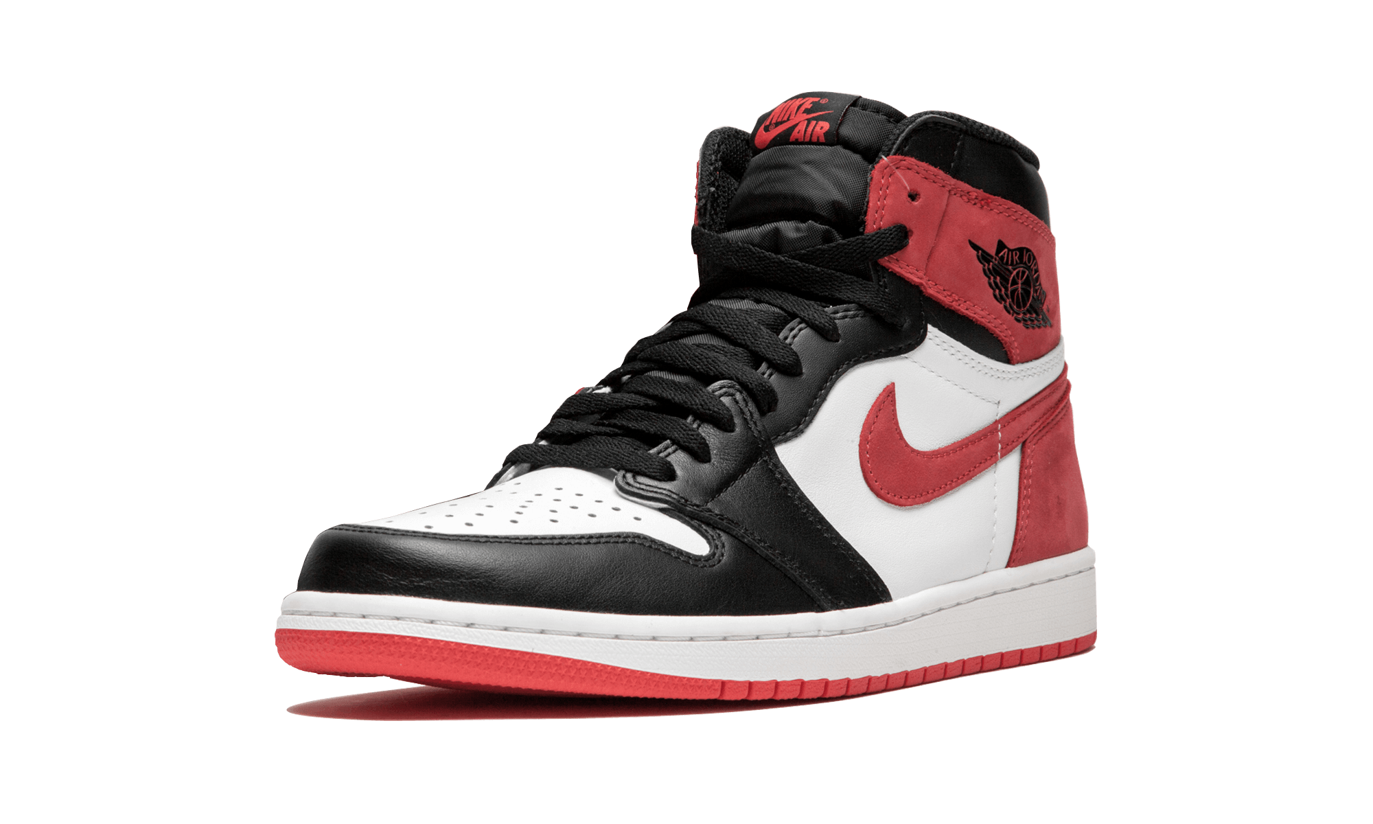 Air Jordan 1 Retro High OG "Promo Box - Track Red" 555088 112 Promo Box